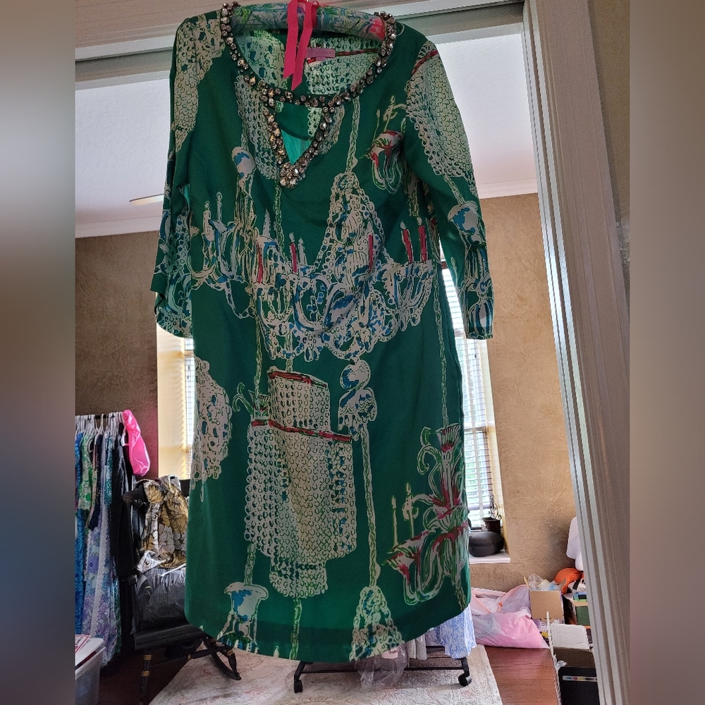 Euc Lilly Pulitzer Swingers Chandelier Dress
